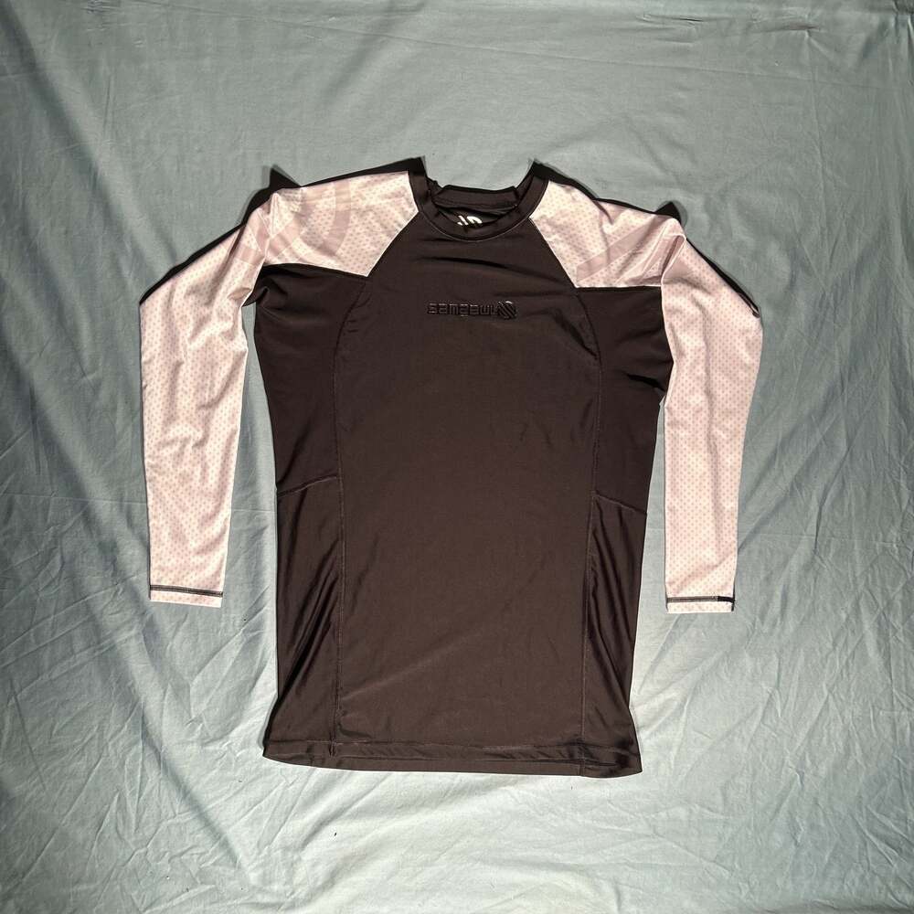 Sanabul Mens Long Sleeve Crew Neck Fight For It MMA Black T Shirt